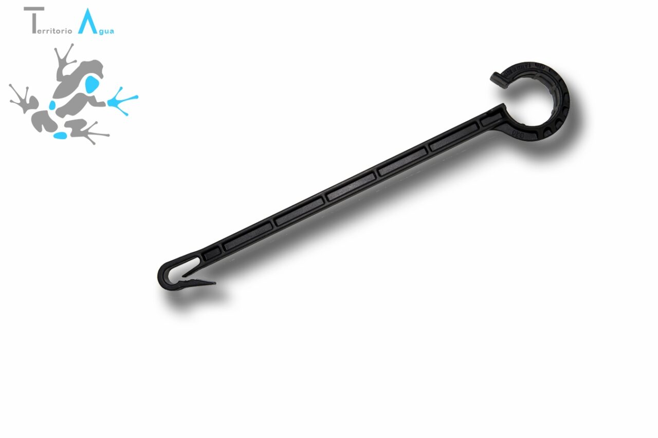 Soporte colgante largo PE rompe gotas - 1.000 a 1.100 udes.