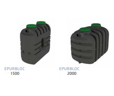 Fosa Séptica con Filtro Biológico Epurbloc 1.500 - 25.000 Litros