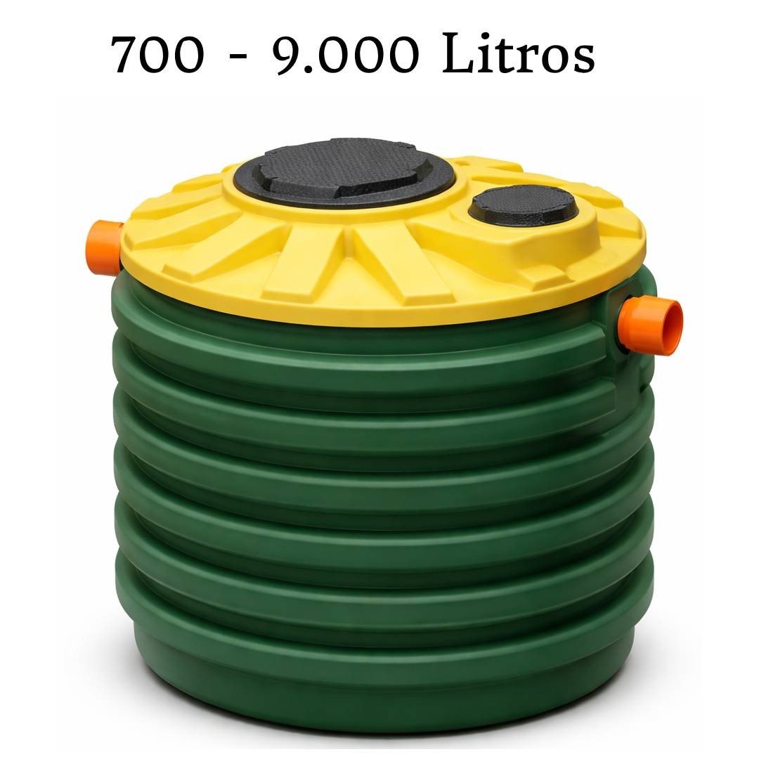 Separador de grasas 150 - 9.000 Litros